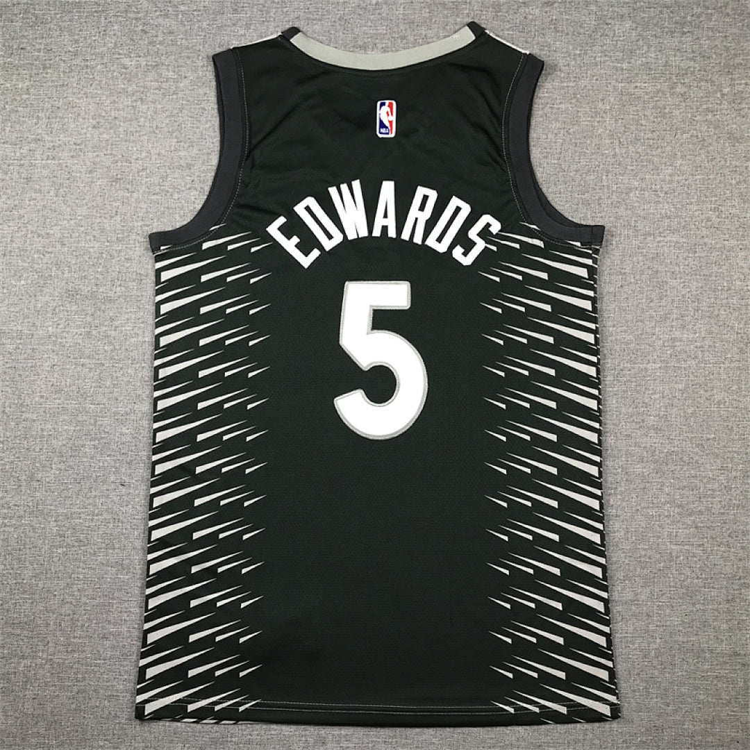Anthony Edwards #5 Minnesota Timberwolves City Edition Swingman Embroidered Jersey
