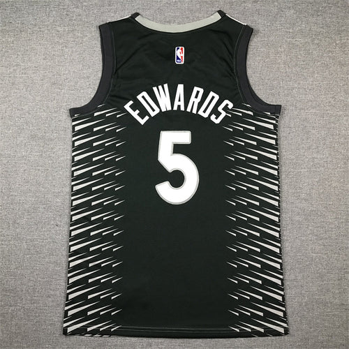Anthony Edwards #5 Minnesota Timberwolves City Edition Swingman Embroidered Jersey