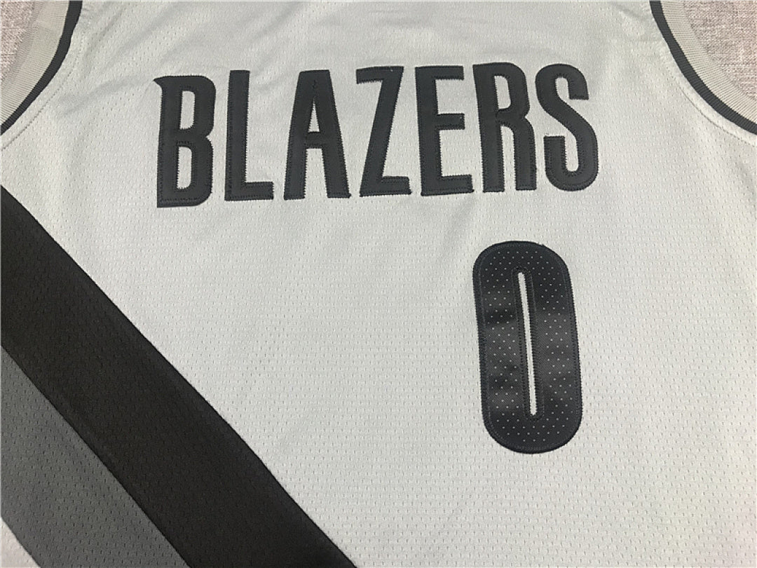 Damian Lillard #0 Portland Trail Blazers City Edition Swingman Embroidered Jersey