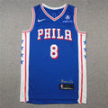 Paul George #8 Philadelphia 76ers City Edition Swingman Embroidered Jersey
