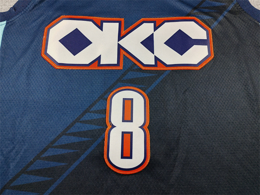Jalen Williams#8 Oklahoma City Thunder 2026 Blue City Edition Swingman Embroidered Jersey