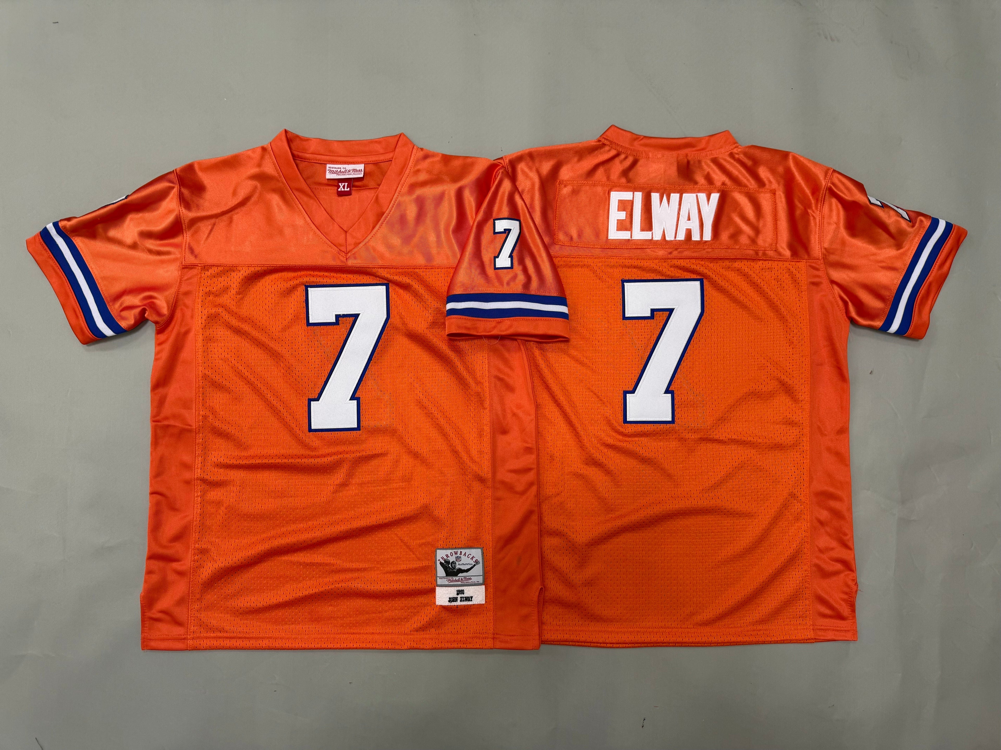 Youth John Elway  #7 Denver Broncos Vintage Throwback Jersey