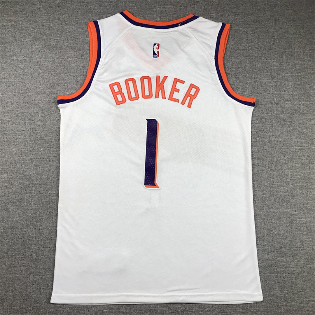 Devin Booker #1 Phoenix Suns 2024 City Edition Swingman Embroidered Jersey