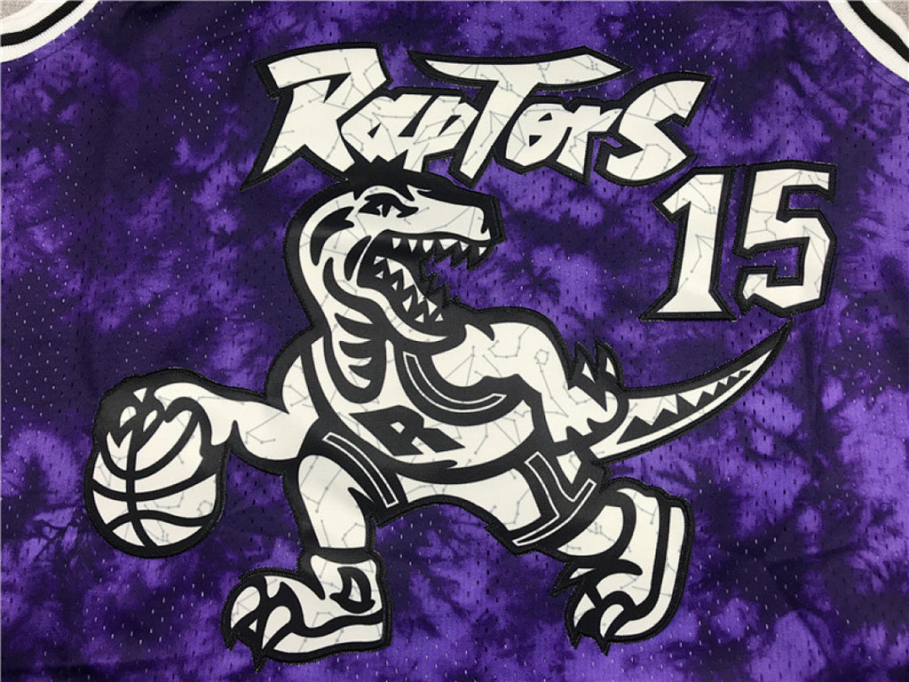 Vincent Carter #15 Toronto Raptors Throwback Embroidered Jersey