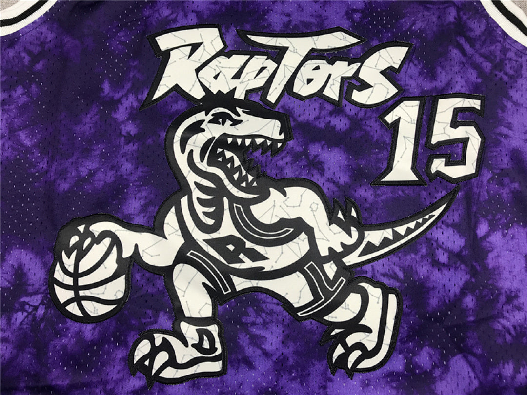 Vincent Carter #15 Toronto Raptors Throwback Embroidered Jersey