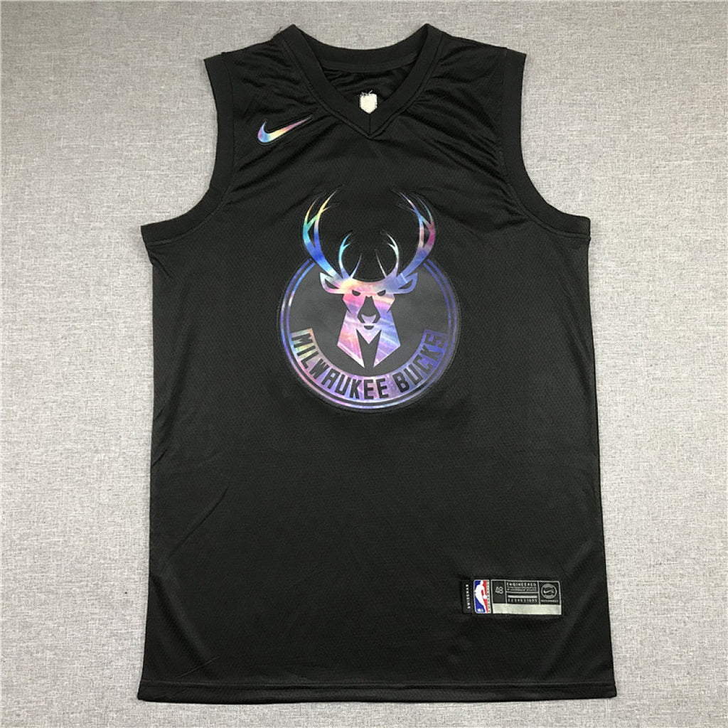 Giannis Antetokounmpo# 34 Milwaukee Bucks City Edition Swingman Embroidered Jersey