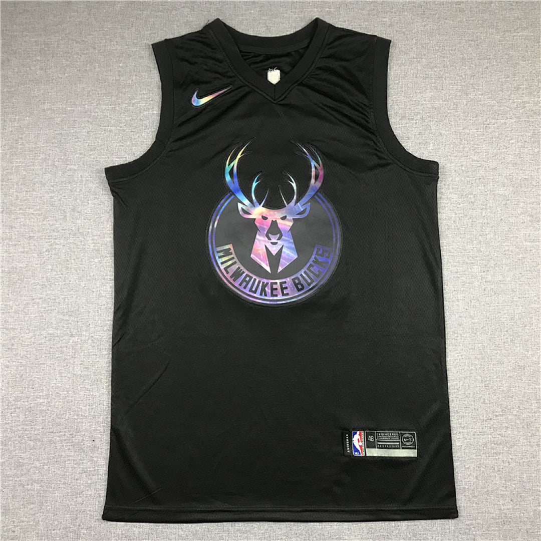 Giannis Antetokounmpo# 34 Milwaukee Bucks City Edition Swingman Embroidered Jersey