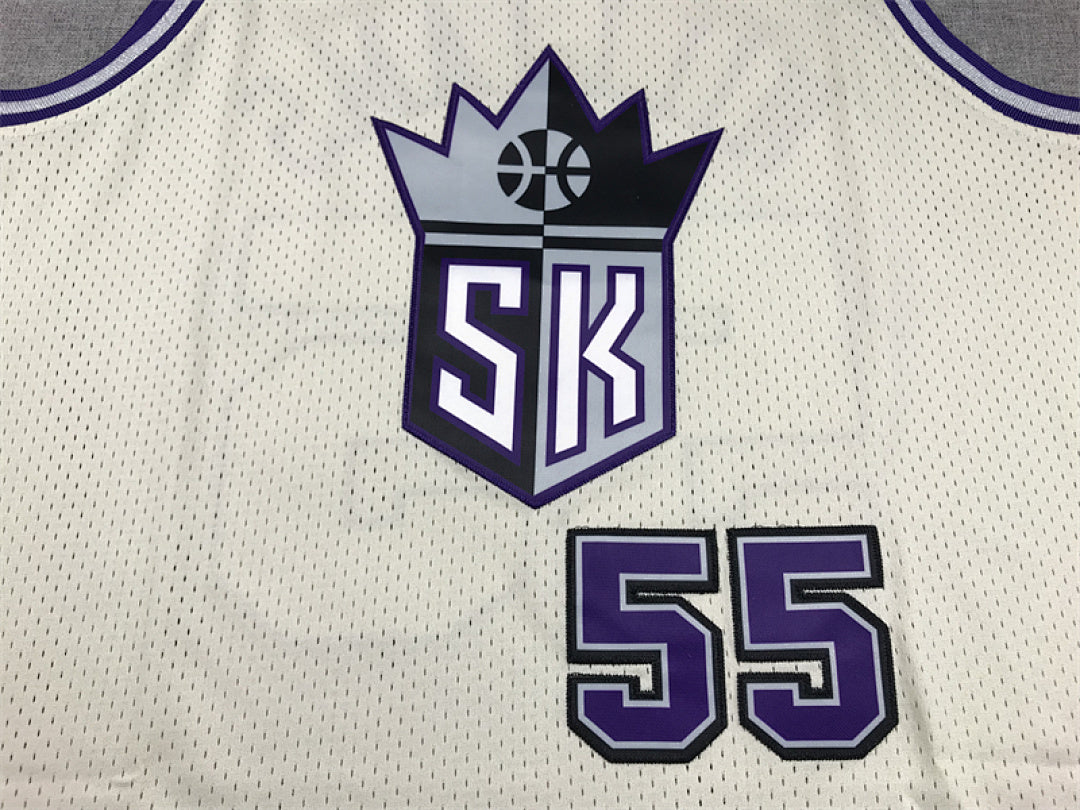 Jason Chandler Williams #55 Sacramento Kings Retro Throwback Embroidered Jersey（Pre-orders ship in 3 weeks）