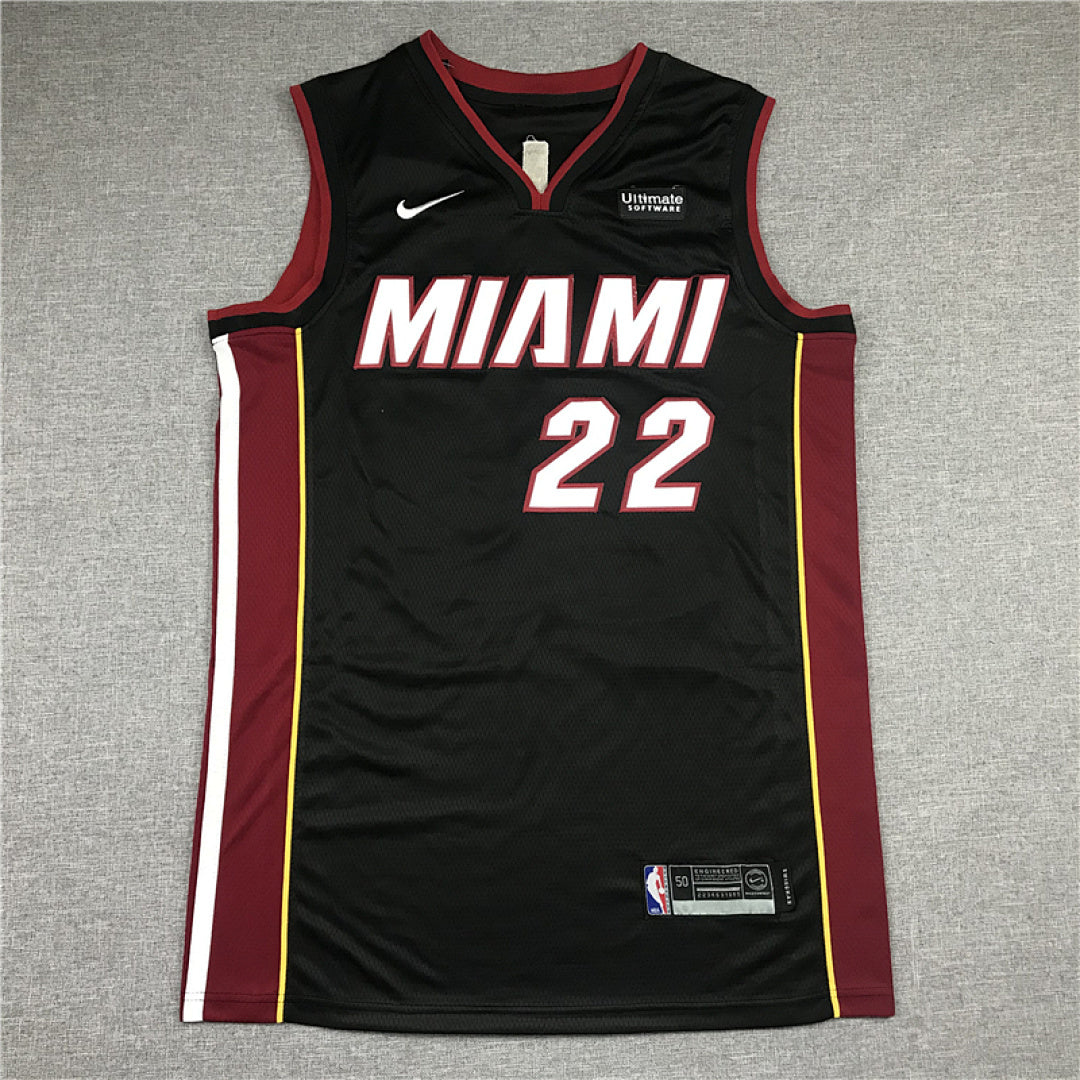 Miami Heat Jimmy Butler #22 City Edition Swingman Set — Embroidered