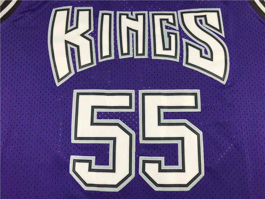 Jason Chandler Williams #55 Sacramento Kings 2000-01 Throwback Purple Embroidered Jersey