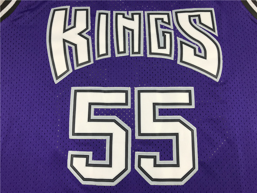 Jason Chandler Williams #55 Sacramento Kings 2000-01 Throwback Purple Embroidered Jersey