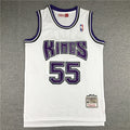 Jason Chandler Williams #55 Sacramento Kings 1998-99White Throwback Embroidered Jersey
