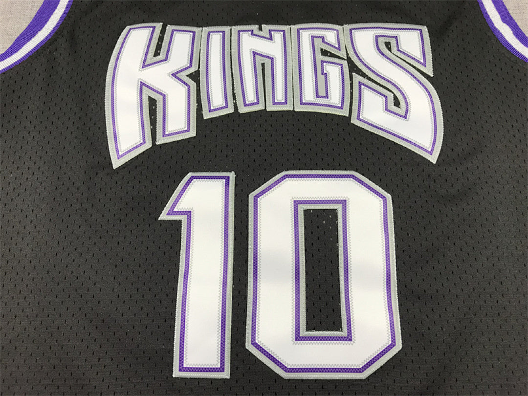 Mike Bibby #10 Sacramento Kings 2001-02 Throwback Embroidered Jersey