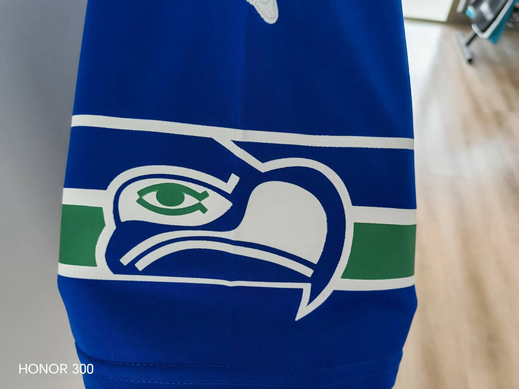 Seattle Seahawks Devon Witherspoon #21 blue Jersey