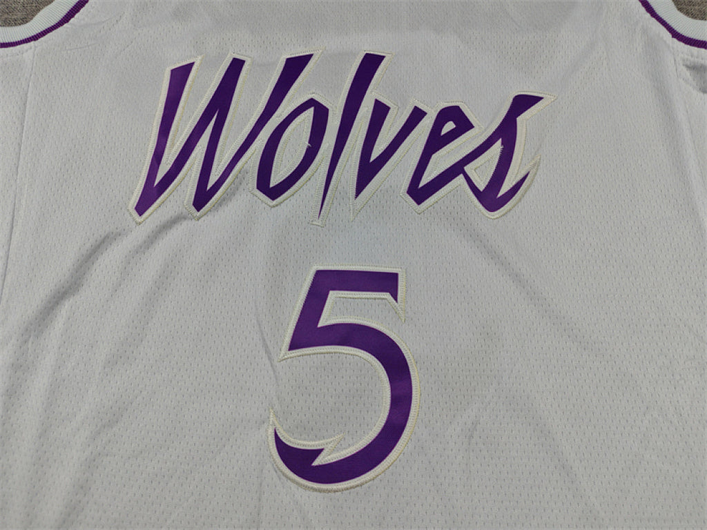 Anthony Edwards #5 Minnesota Timberwolves  City Edition Swingman Embroidered Jersey
