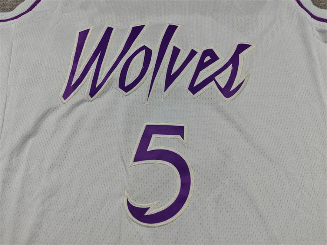Anthony Edwards #5 Minnesota Timberwolves  City Edition Swingman Embroidered Jersey