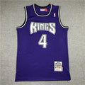 Chris Webber #4 Sacramento Kings 1998-99 Throwback Embroidered Jersey