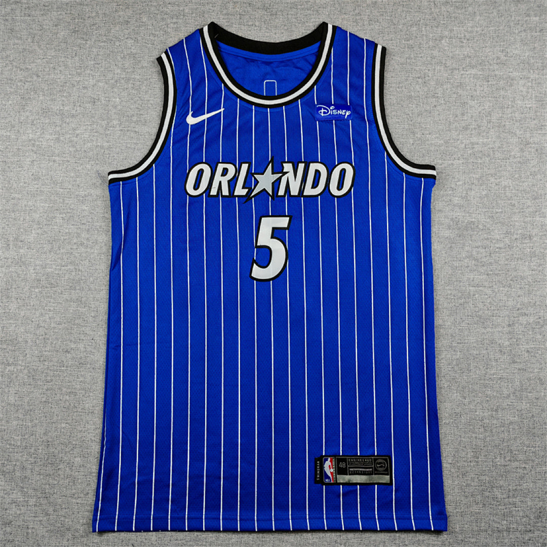 Paolo Banchero#5 Orlando Magic City Edition Swingman Embroidered Jersey