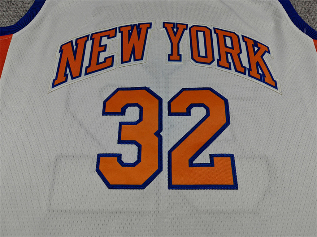 Karl-Anthony Towns#32 New York Knicks 2026 White City Edition Swingman Embroidered Jersey