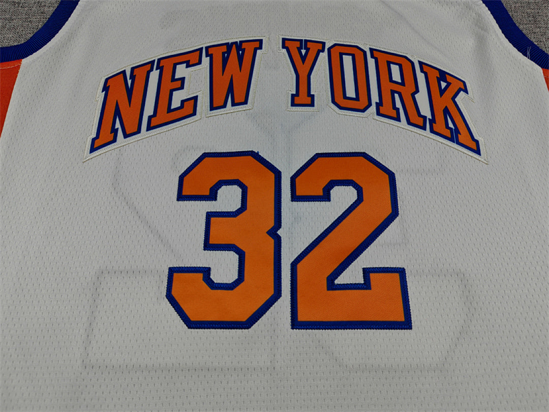 Karl-Anthony Towns#32 New York Knicks 2026 White City Edition Swingman Embroidered Jersey