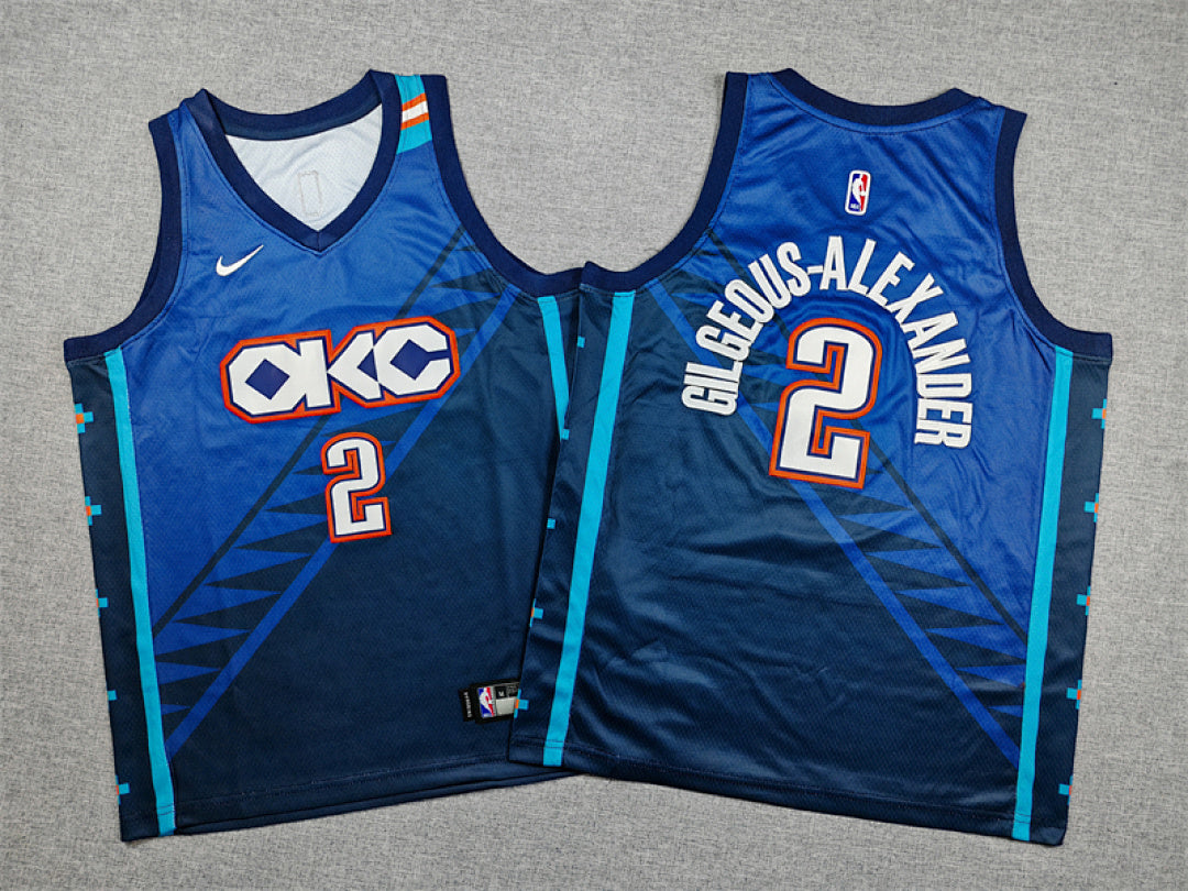 Youth Shai Gilgeous-Alexander Orlando Magic #2 City Edition Embroidered Jersey