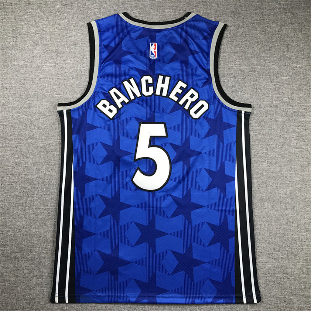 Paolo Banchero#5 Orlando Magic City Edition Swingman Embroidered Jersey