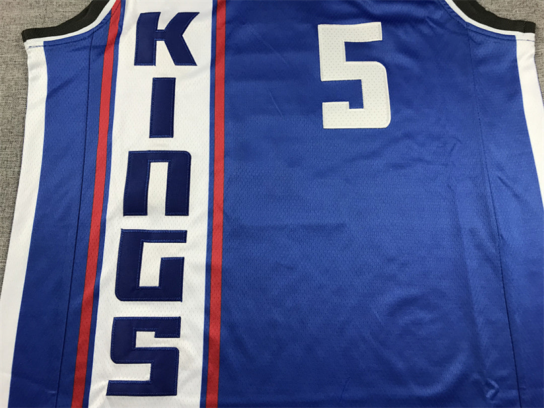 De¨Aaron Fox#5 Sacramento Kings Blue City Edition Swingman Embroidered Jersey