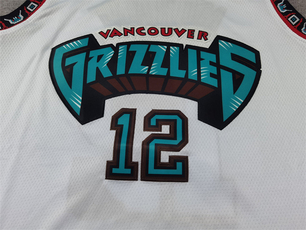 Ja Morant# 12 Memphis Grizzlies White City Edition Swingman Embroidered Jersey