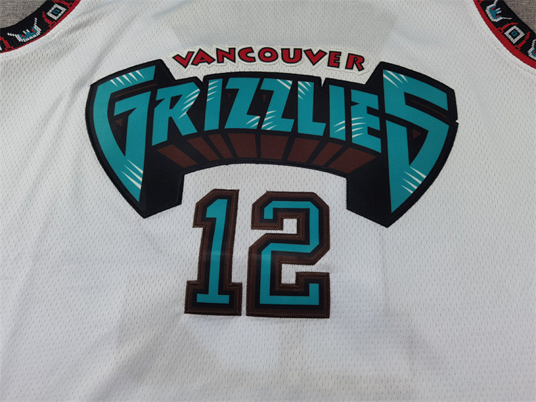 Ja Morant# 12 Memphis Grizzlies White City Edition Swingman Embroidered Jersey