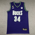 Giannis Antetokounmpo# 34 Milwaukee Bucks 2023 City Edition Swingman Embroidered Jersey