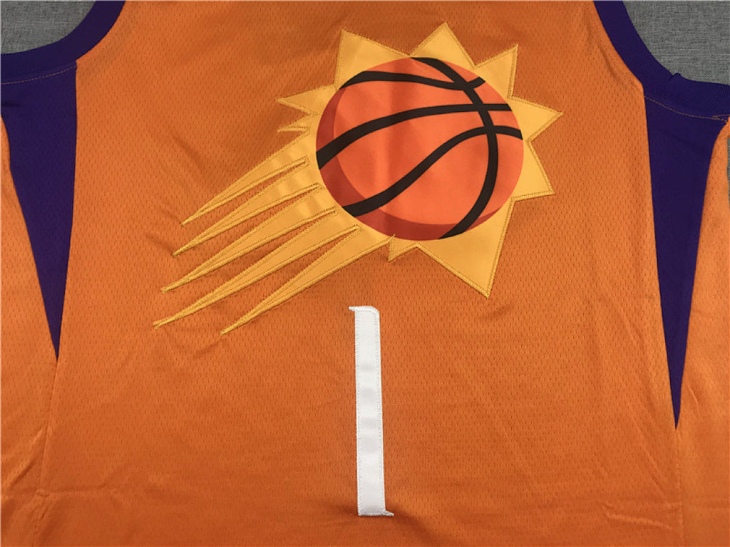 Devin Booker #1 Phoenix Suns  City Edition Swingman Embroidered Jersey