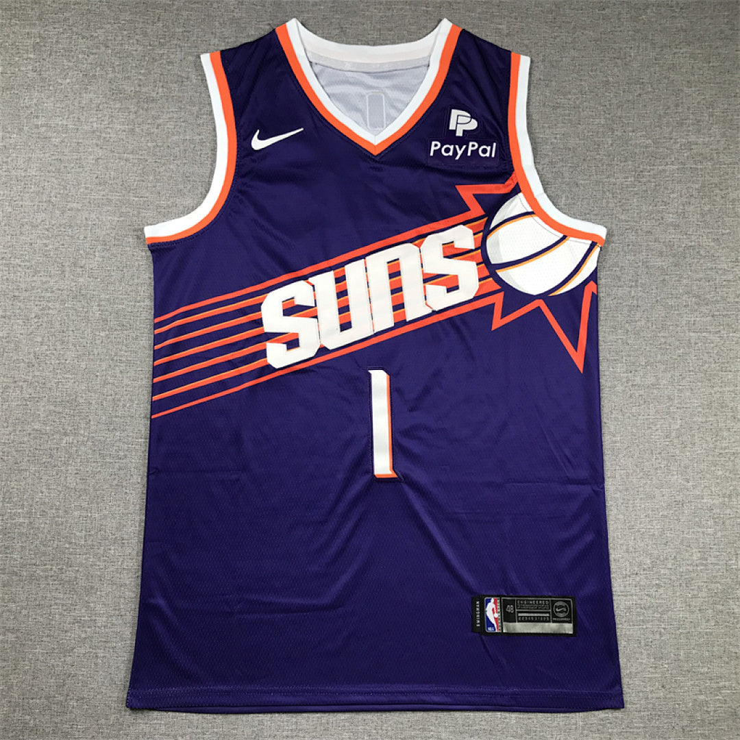 Devin Booker #1 Phoenix Suns 2024 City Edition Swingman Embroidered Jersey
