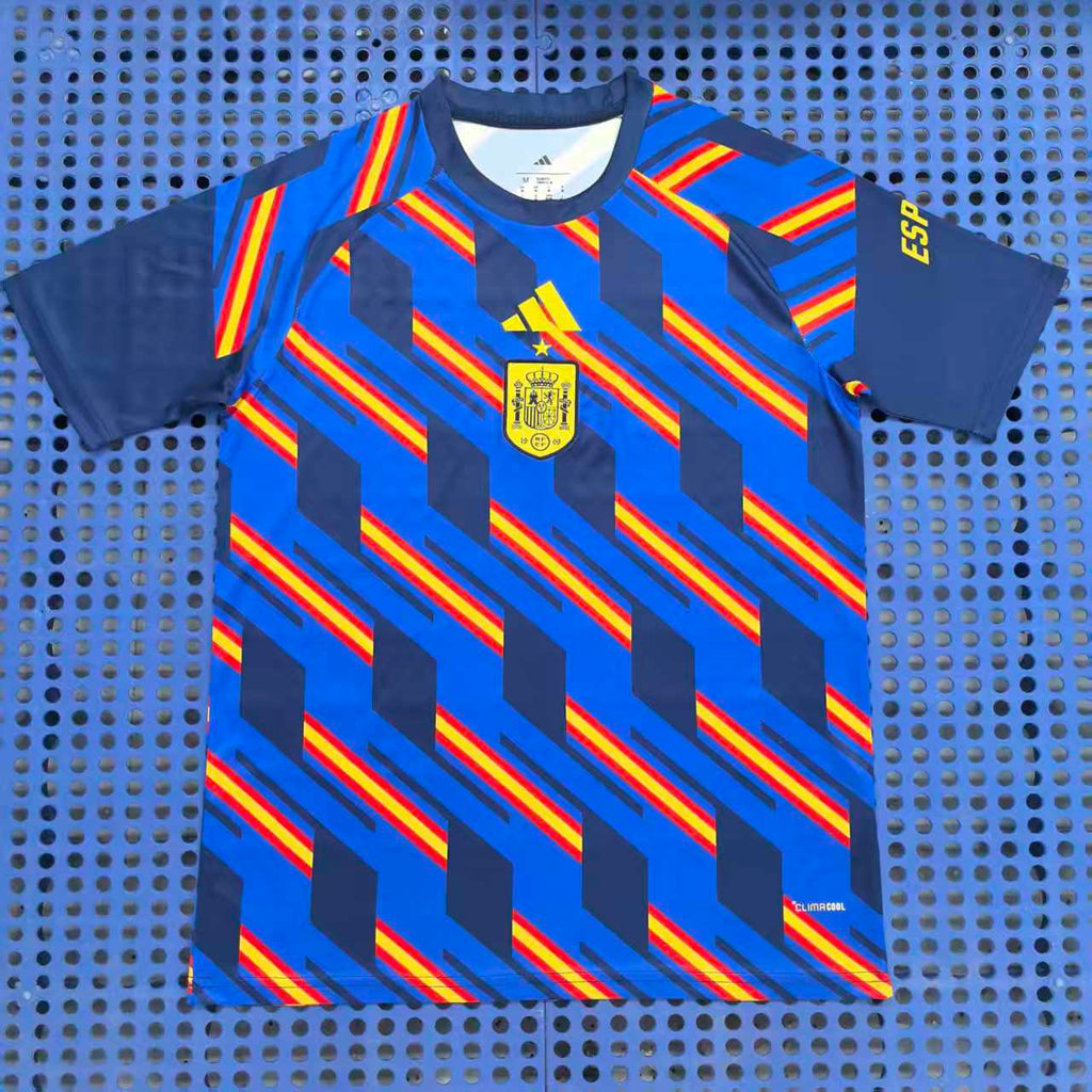 2026 Spain Pirates Pre-Match Training Jersey Blue