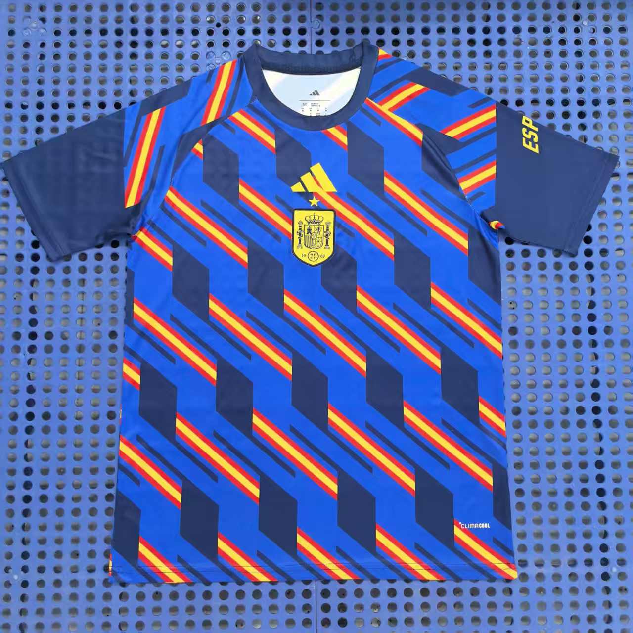 2026 Spain Pirates Pre-Match Training Jersey Blue
