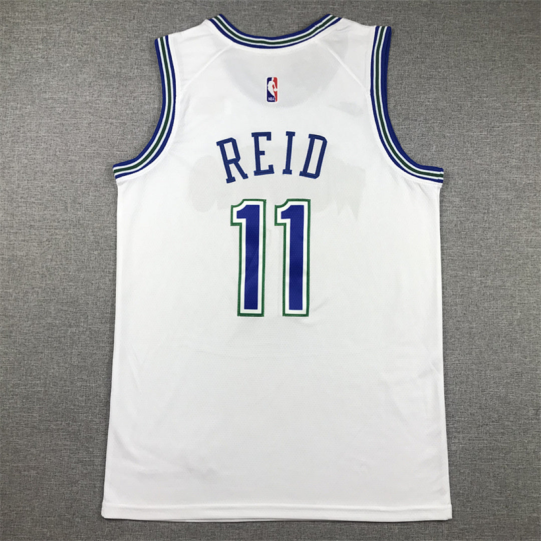 Naz Reid #11 Minnesota Timberwolves White City Edition Swingman Embroidered Jersey