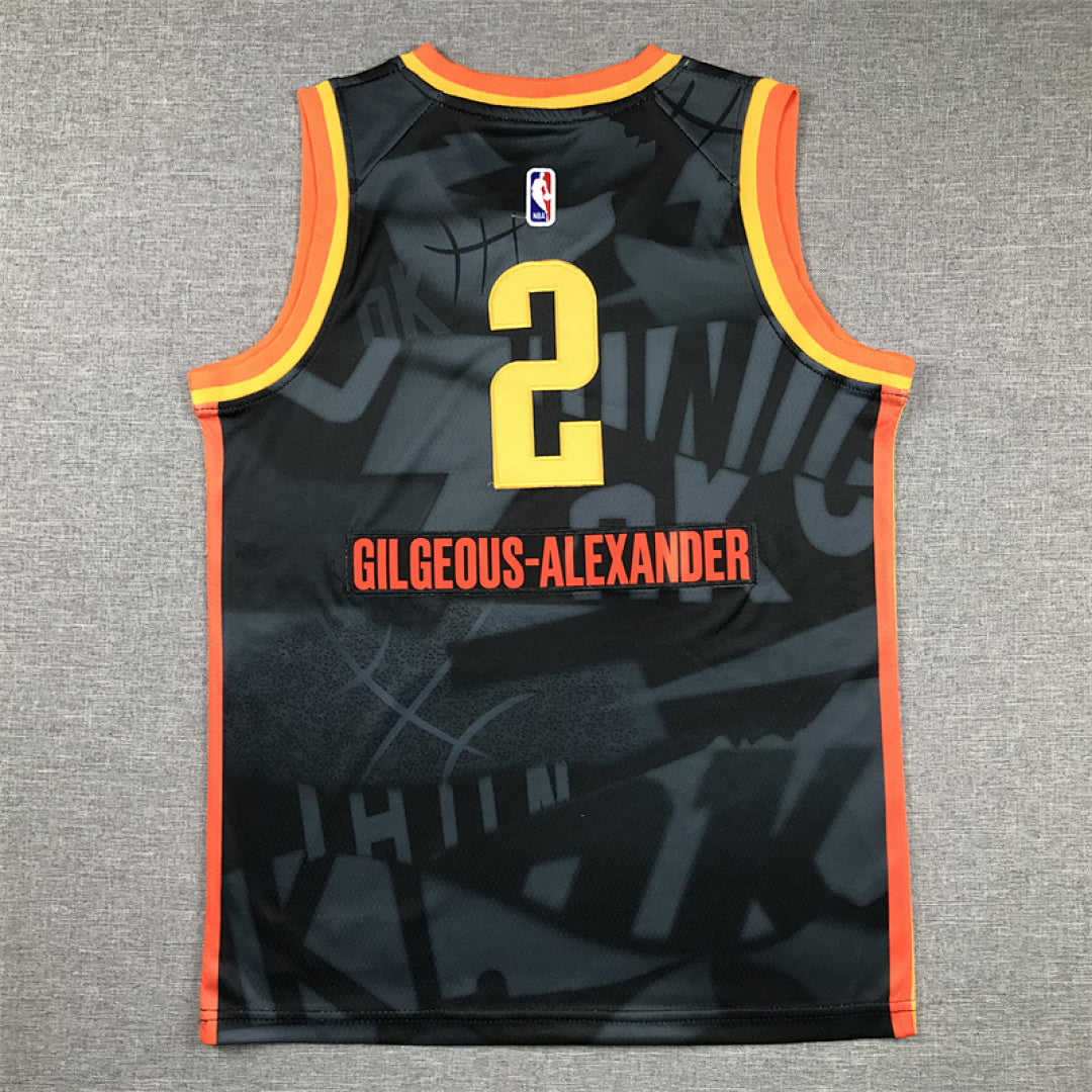 Youth Shai Gilgeous-Alexander Orlando Magic #2 City Edition Embroidered Jersey