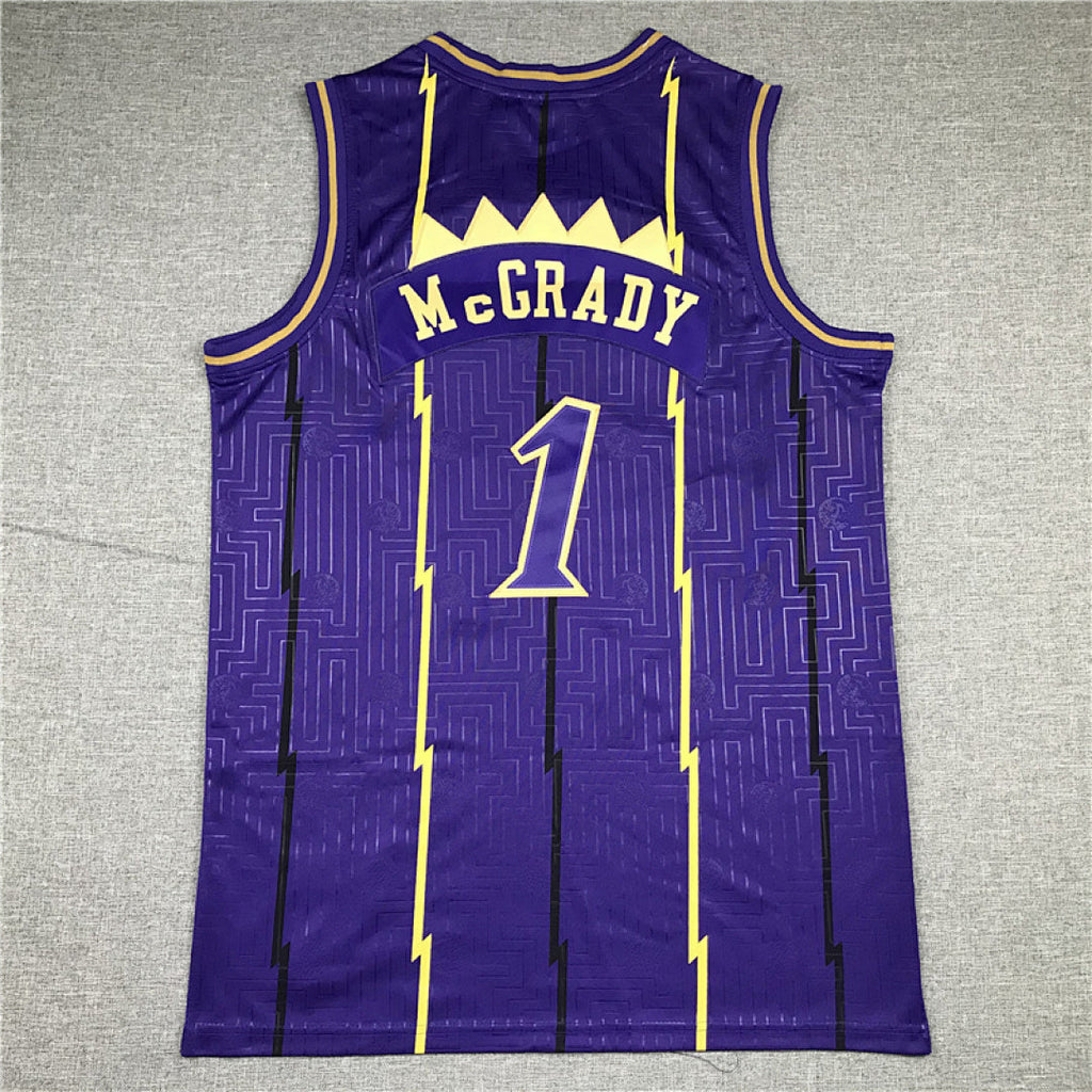 Tracy McGrady #1 Toronto Raptors 1998-99 (Year of the Rat Limited Edition) Throwback Embroidered Jersey