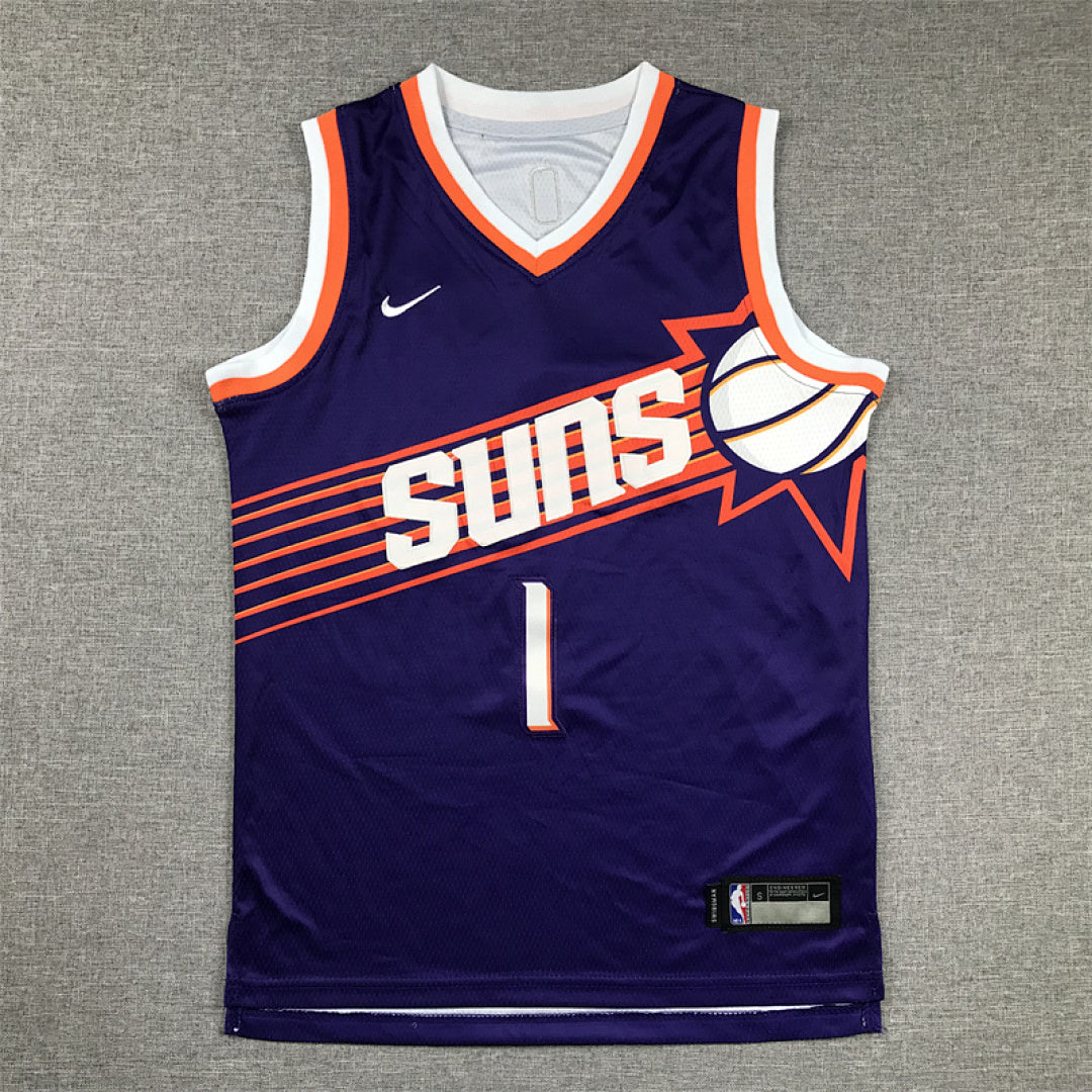 Youth Devin Booker Phoenix Suns #1 City Edition Swingman Embroidered Jersey