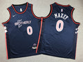 Youth Tyrese Maxey Philadelphia 76ers #0 City Edition Embroidered Jersey