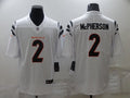 Evan McPherson#2 Cincinnati Bengals White Jersey