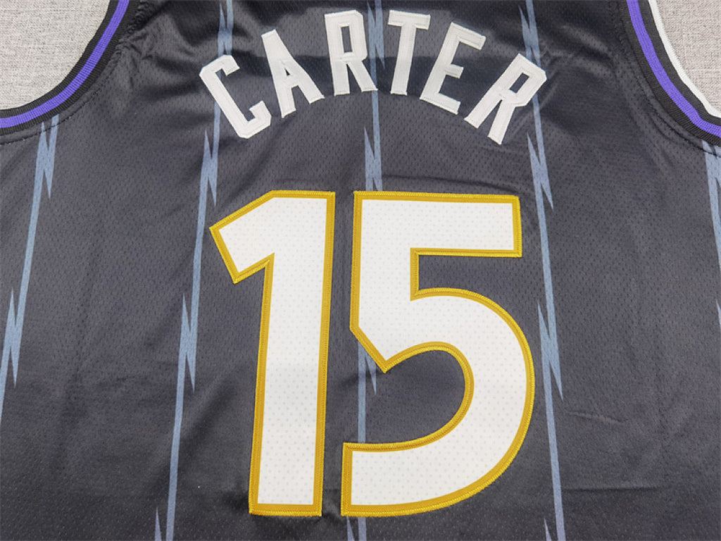 Vincent Carter #15 Toronto Raptors City Edition Swingman Embroidered Jersey