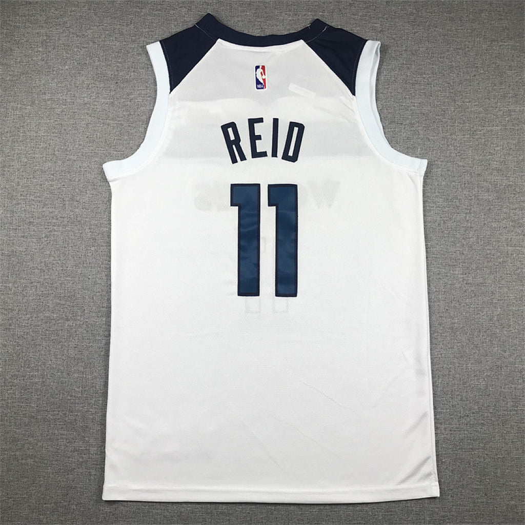 Naz Reid #11 Minnesota Timberwolves White City Edition Swingman Embroidered Jersey
