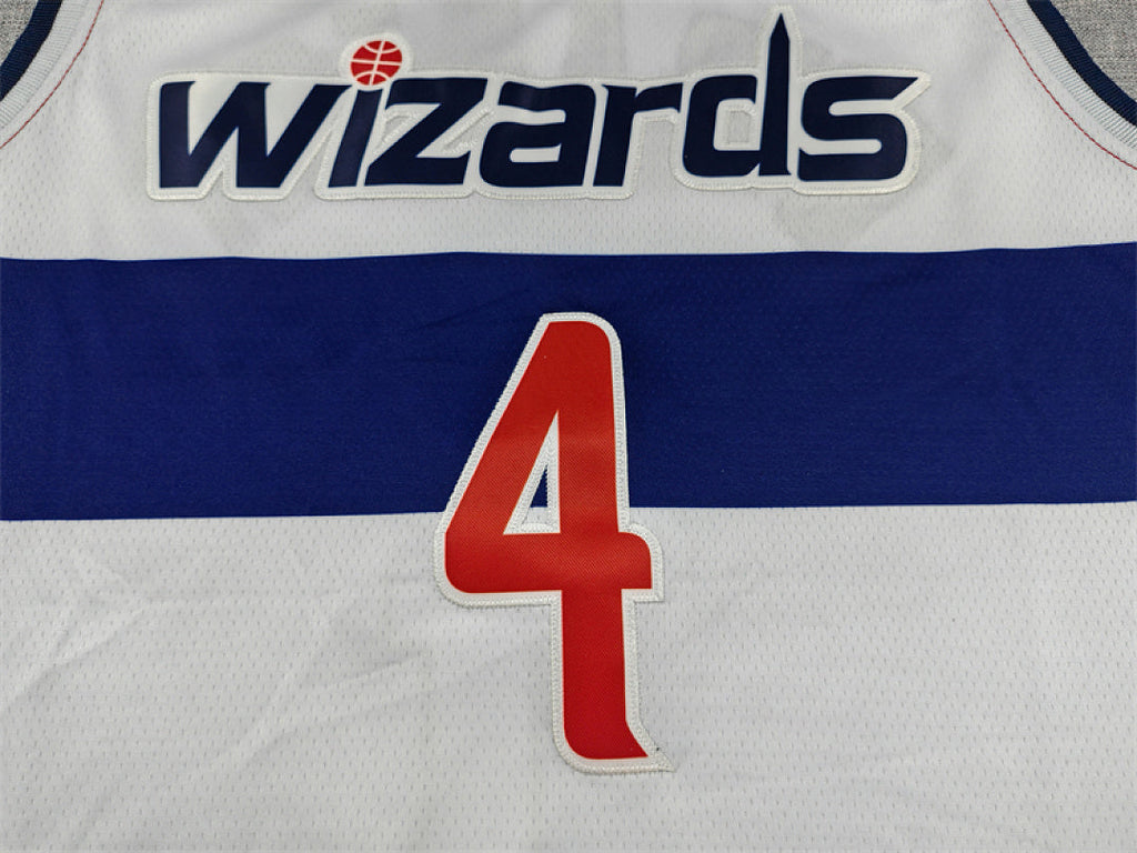 Washington Wizards AJ Dybantsa #4 Red Jersey – Embroidered
