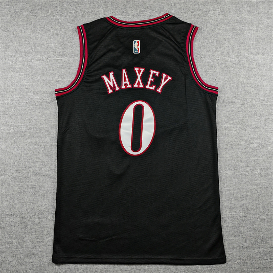 Tyrese Maxey #0 Philadelphia 76ers  City Edition Swingman Embroidered Jersey