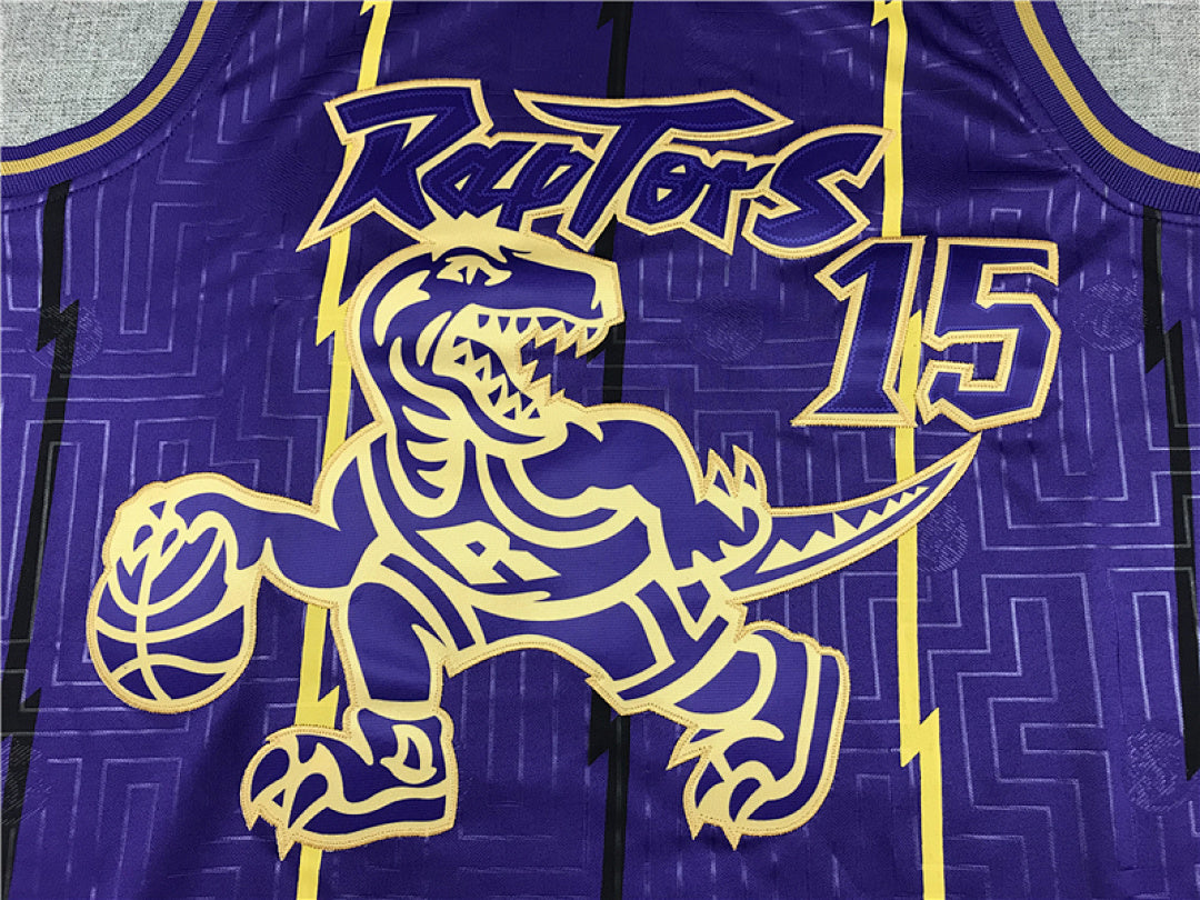 Vincent Carter #15 Toronto Raptors 1998-99 (Year of the Rat Limited Edition) Throwback Embroidered Jersey
