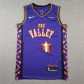Devin Booker#1 Phoenix Suns 2025 City Edition Swingman Embroidered Jersey