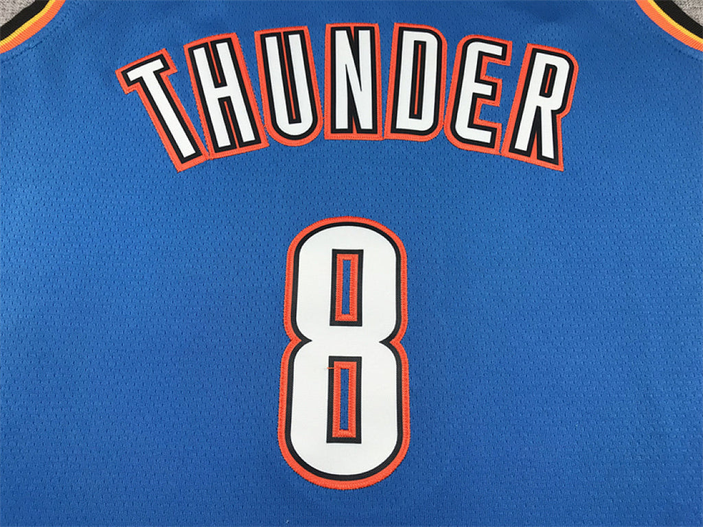 Jalen Williams#8 Oklahoma City Thunder City Edition Swingman Embroidered Jersey