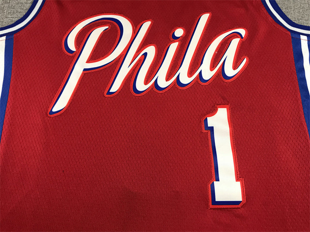 James Harden #1 Philadelphia 76ers  City Edition Swingman Embroidered Jersey