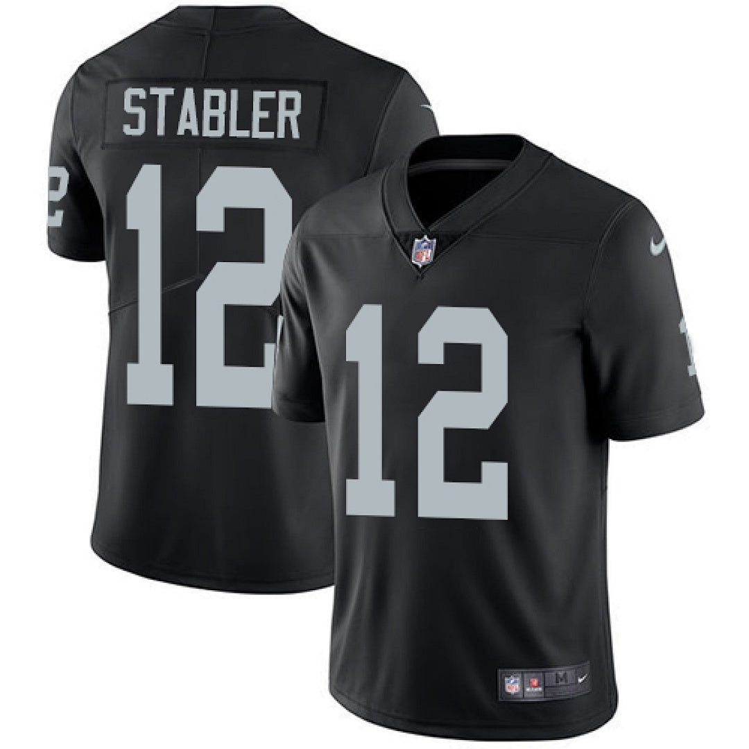 Ken Stabler #12 Las Vegas Raiders Jersey