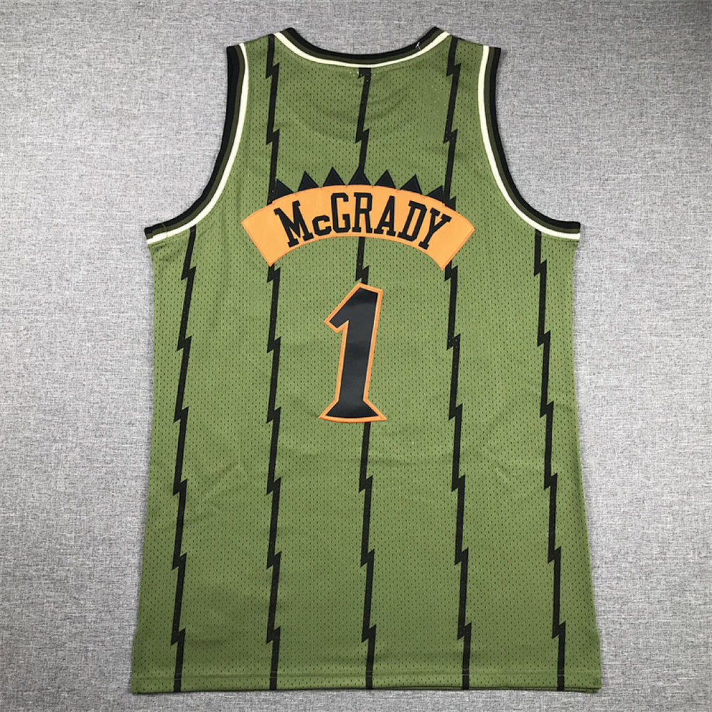 Tracy McGrady #1 Toronto Raptors 1998-99  Throwback Embroidered Jersey